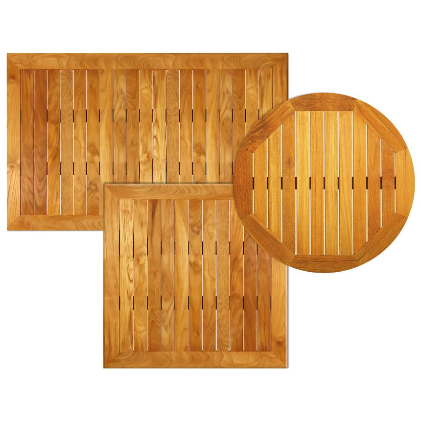 Tömör Teakfa asztallap