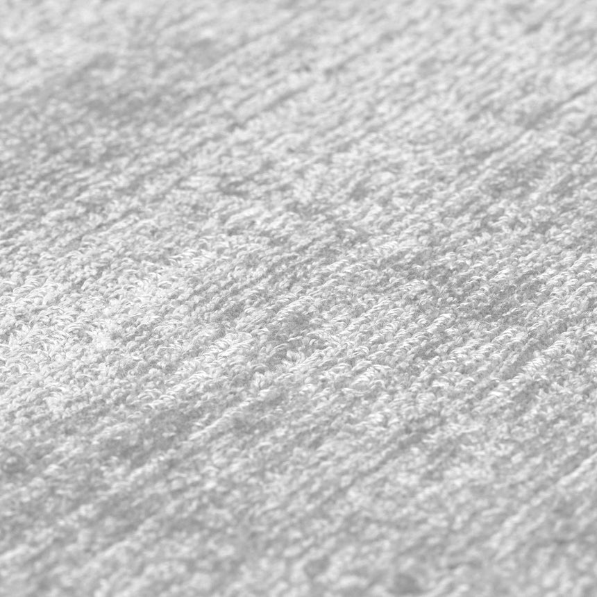 Tere Light Gray viszkóz szőnyeg szálszerkezete közelről