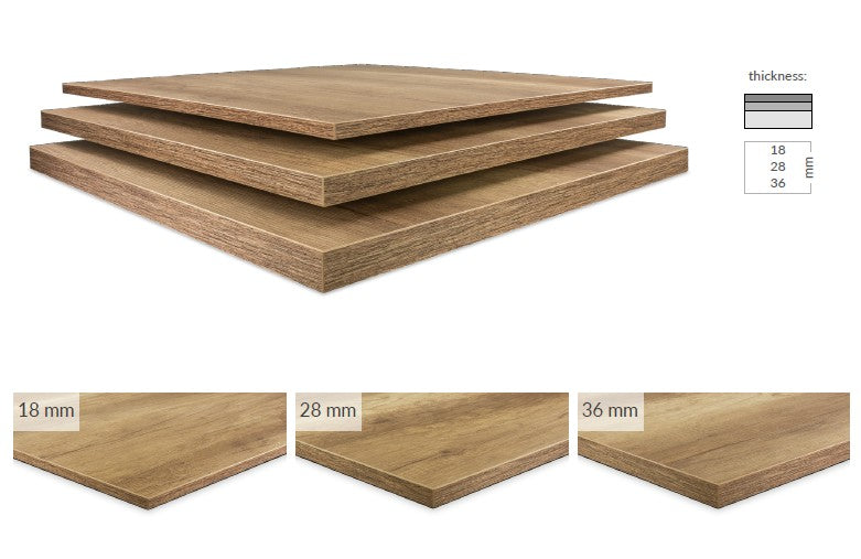 GastroLam – Éttermi asztallap választható méretben bükkfa színben