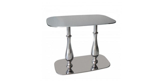Asztalláb, asztallap, asztalbázis VE Rounded 84/2-Lib asztalbázis