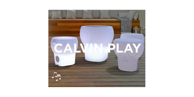 Kültéri lámpa NG Calvin play hanszóróval felszerelt kültéri szék