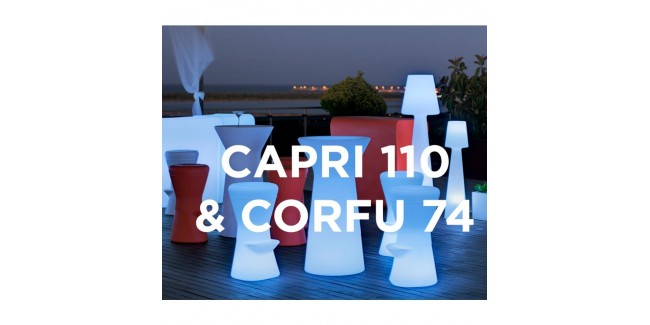 Kültéri lámpa NG Capri 110 & Corfu 74 szett
