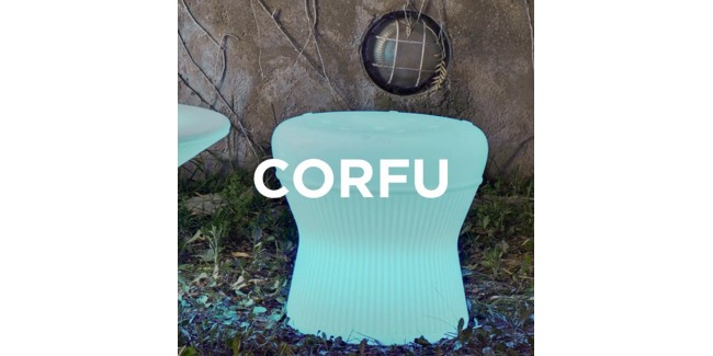 Kültéri lámpa NG Corfu kültéri műanyag szék