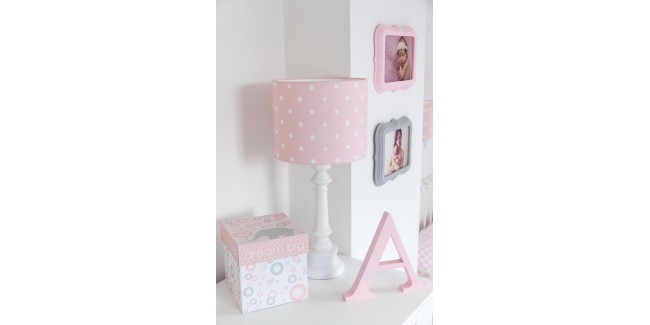 Álló Lámpa LC asztali lámpa rózsaszín - pöttyös kollekció