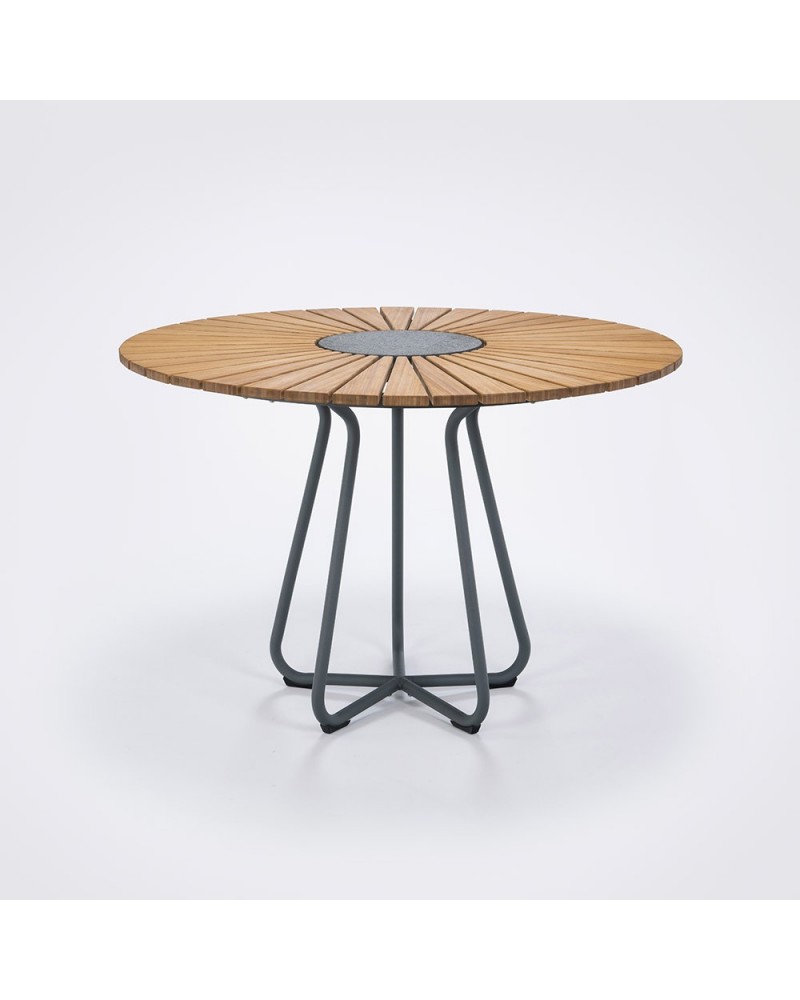Kültéri asztalok, étkezőszettek HE Noah kör alakú kültéri asztal 110cm