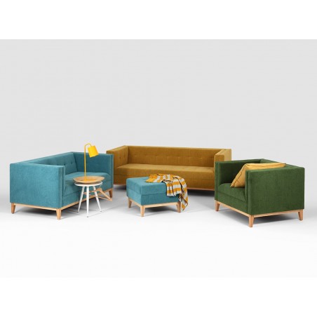 Fotelek, kanapék, lounge RM By-Tom I. puff választható kárpittal, pácolással