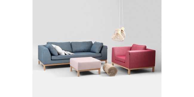 Fotelek, kanapék, lounge RM Ambient II. 2 személyes, kényelmes design kanapé választható kárpittal