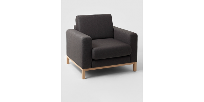 Fotelek, kanapék, lounge RM Scandic kényelmes design fotel, választható kárpittal