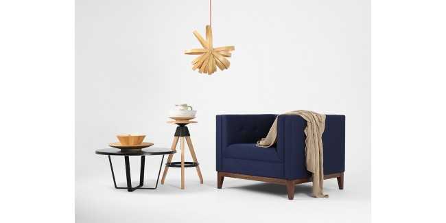 Fotelek, ágyak, kanapék, lounge RM By-Tom kényelmes design fotel, választható kárpittal