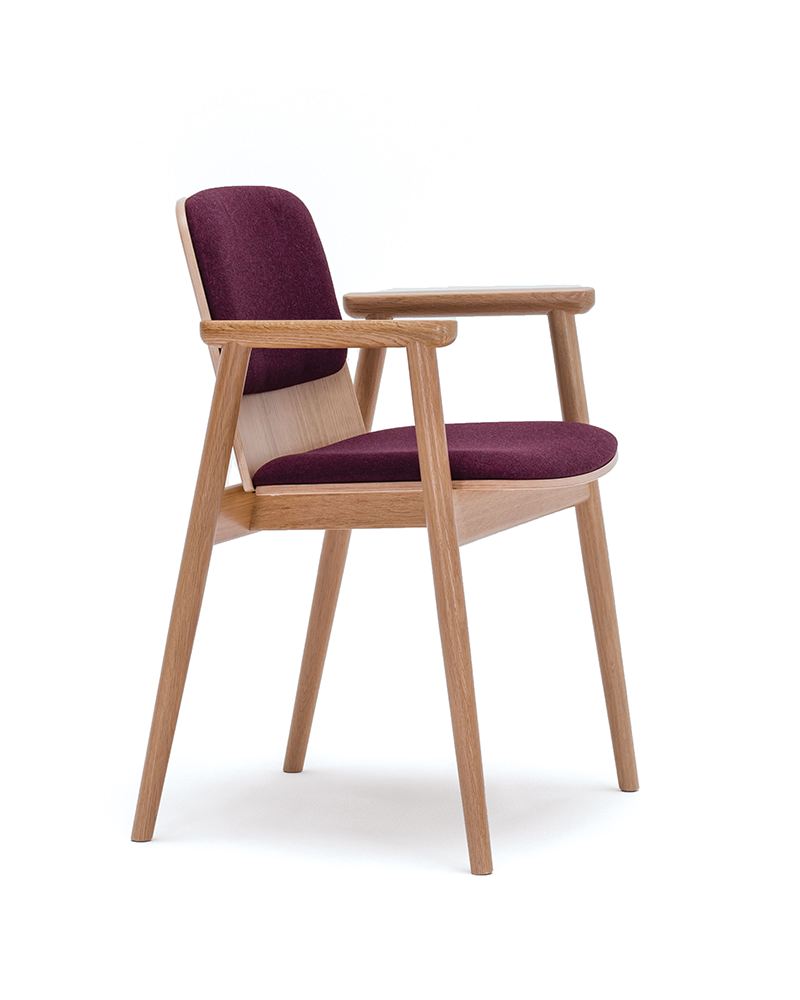 Lakossági Beltéri Bútorok PG Prop IV. kényelmes éttermi szék választható kárpittal, pácolással
