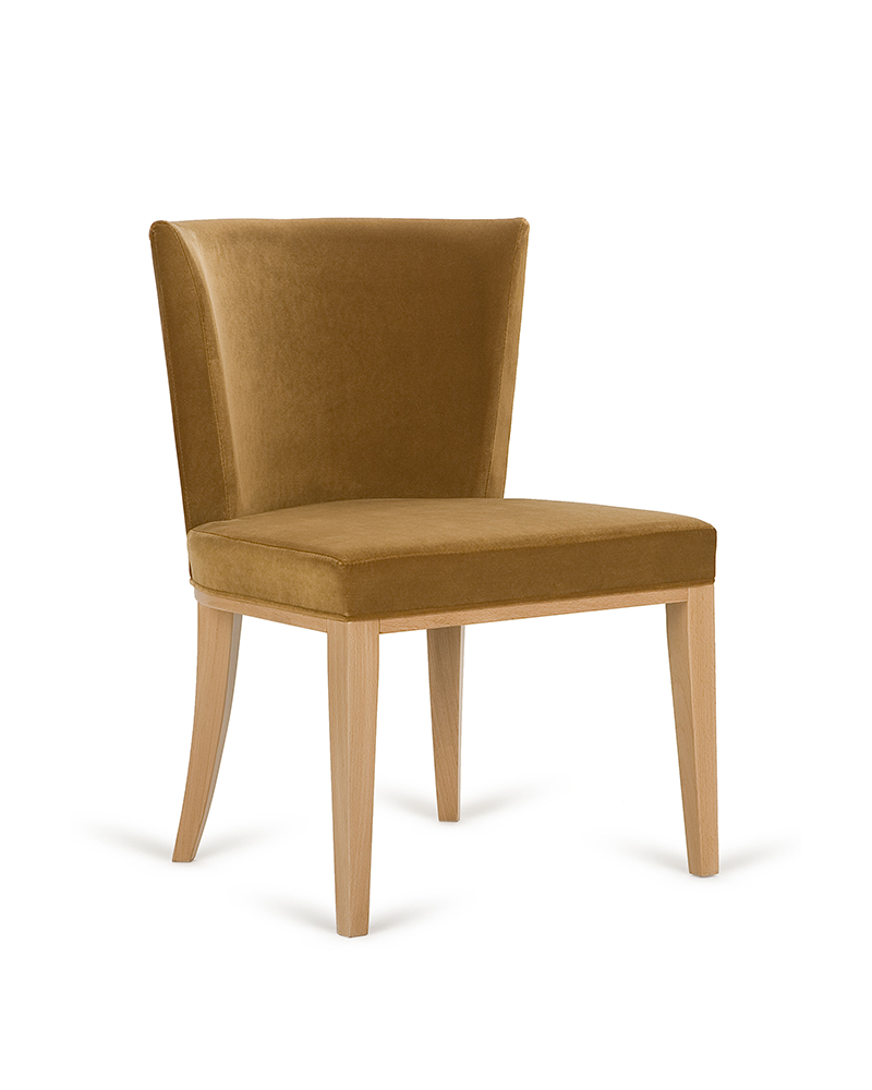 Lakossági Beltéri Bútorok PG Ventura, különleges erős, minőségi kárpitozott design szék, választható pácolással és kárpitozással
