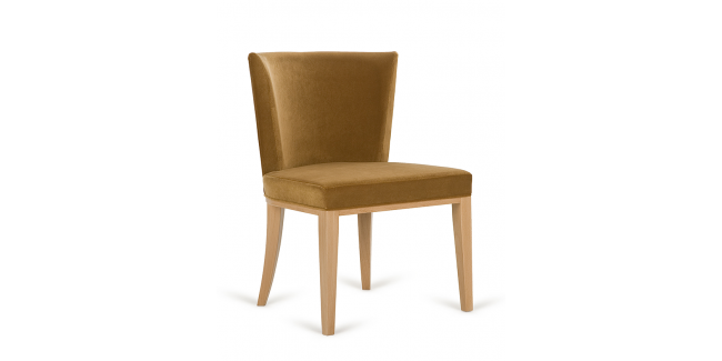 Lakossági Beltéri Bútorok PG Ventura, különleges erős, minőségi kárpitozott design szék, választható pácolással és kárpitozással