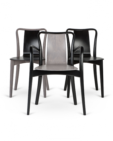 Szék PG Swan IV. Magasminőségű fa szék, választható pácolással
