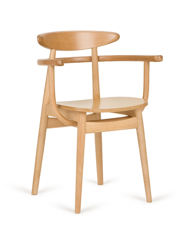 Szék PG Yes II. éttermi fa szék, választható pácolással, kárpitozással