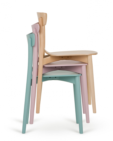 Szék PG Corte II. Erős, minőségi éttermi fa szék, választható pácolással