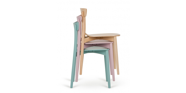 Szék PG Corte II. Erős, minőségi éttermi fa szék, választható pácolással