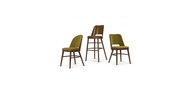 Lakossági Beltéri Bútorok PG Dalma II. minőségi kárpitozott éttermi szék, választható pácolással és kárpitozással
