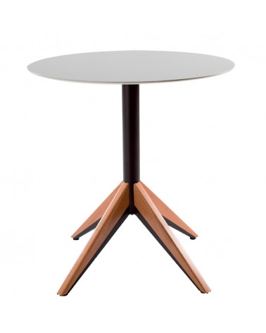 VE Battle wood éttermi modern asztalláb, asztalbázis