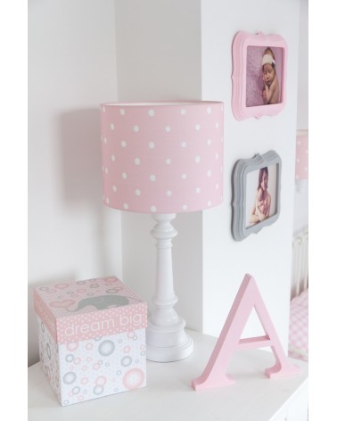 Álló lámpa LC asztali lámpa rózsaszín - pöttyös kollekció