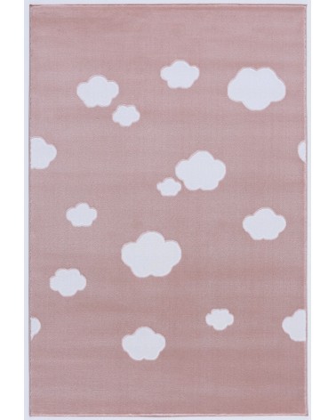 Szőnyegek LE Skycloud felhős, rózsaszín - fehér színű gyerekszőnyeg