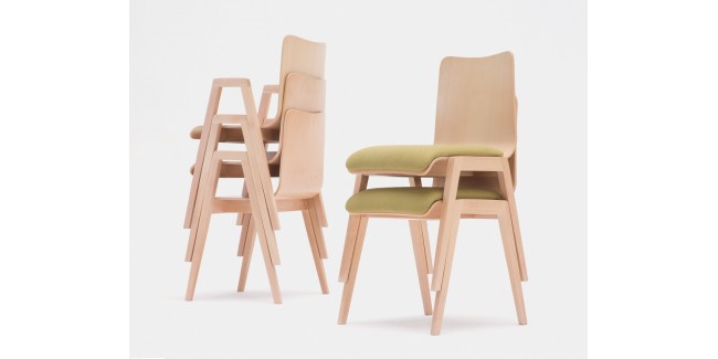 Szék PG Link I. minőségi, karfás fa szék, választható pácolással