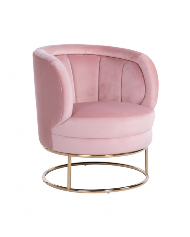 Kezdőlap NT Felicia pink bársony szék