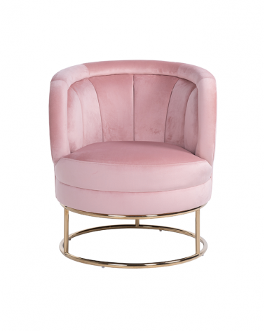 Kezdőlap NT Felicia pink bársony szék