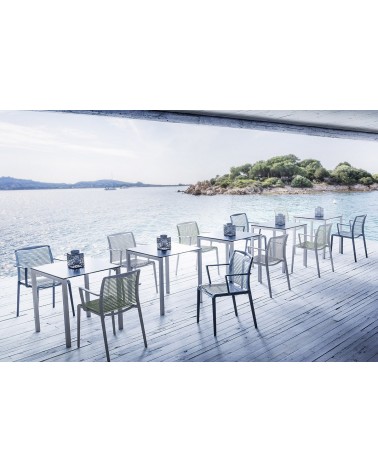Kültéri műanyag székek GE Avenica minőségi kültéri szék