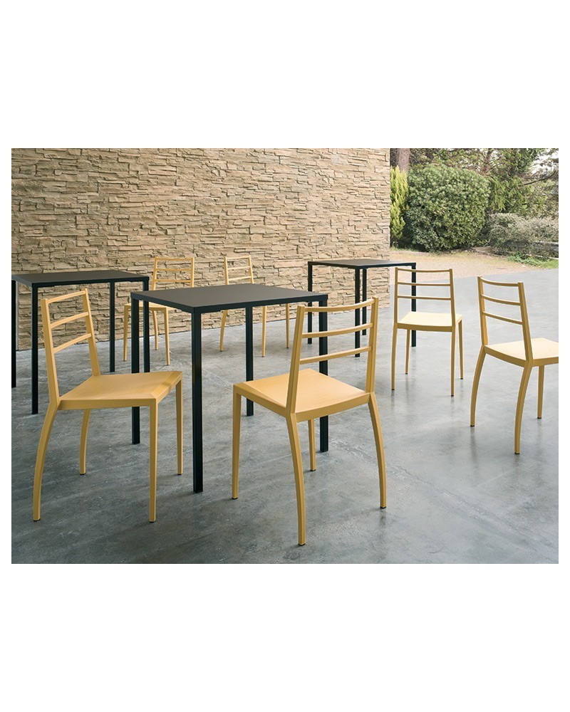 Kültéri műanyag székek GE Prisma minőségi kültéri szék