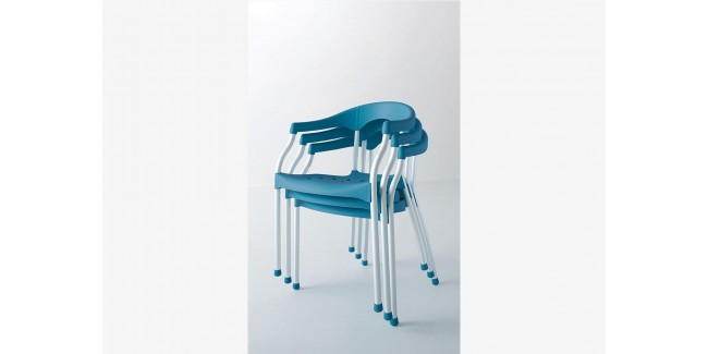Kültéri műanyag székek GE Serena minőségi kültéri szék