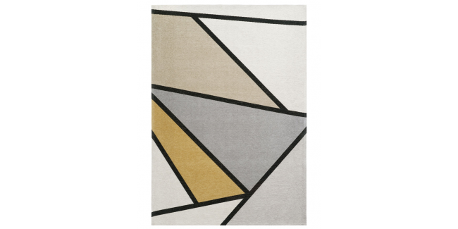 FX Ingrid Yellow Könnyen tisztítható mintás szőnyeg