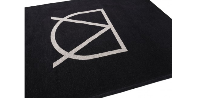 FX Signum Fekete könnyen tisztítható mintás szőnyeg