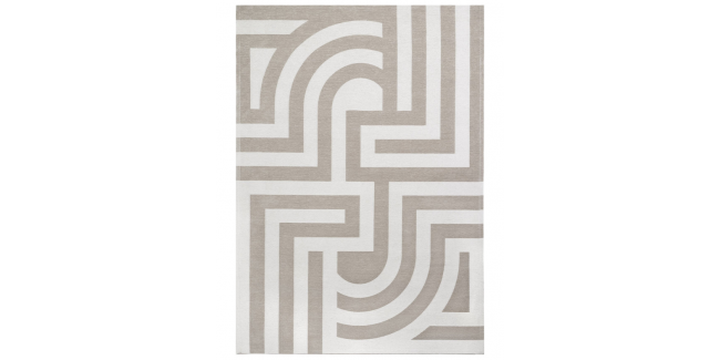 FX Tiffany Bézs könnyen tisztítható mintás szőnyeg