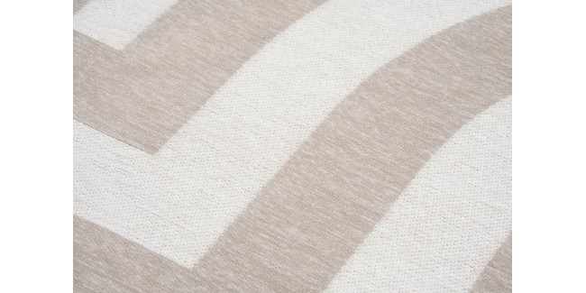 FX Tiffany Bézs könnyen tisztítható mintás szőnyeg