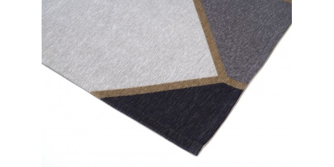 FX Gatsby Sötét kék könnyen tisztítható mintás szőnyeg