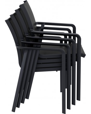 Kezdőlap SA Pacific kültéri szék fekete színben