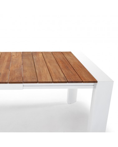 Kültéri asztalok, étkezőszettek NI Top 222(292)X100 cm bővíthető, kültéri asztal