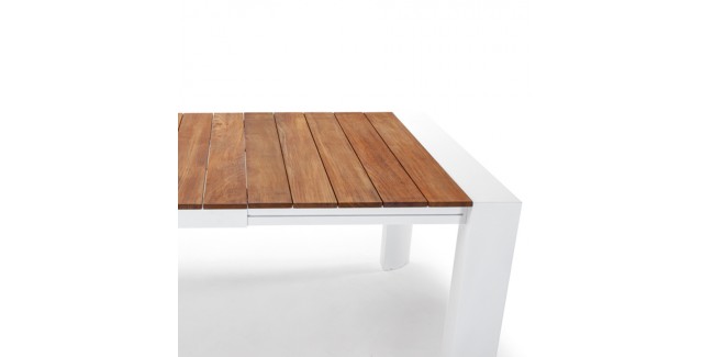 Kültéri asztalok, étkezőszettek NI Top 222(292)X100 cm bővíthető, kültéri asztal