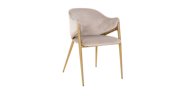 NT Gwen Khaki minőségi, exkluzív, kárpitozott szék