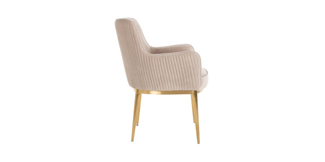 NT Breeze Khaki / Gold kárpitozott szék