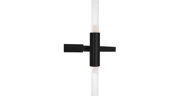 KH Candel I. fekete design függeszték -replika