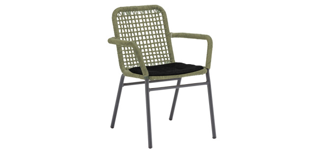 JA Atrope terasz szék zöld színben