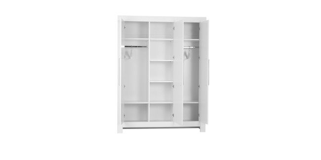 Calmo 3 ajtós szekrény gyerekbútor fehér