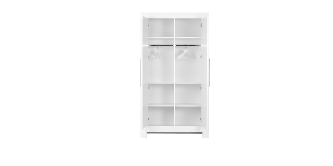 Calmo 2 ajtós szekrény gyerekbútor fehér