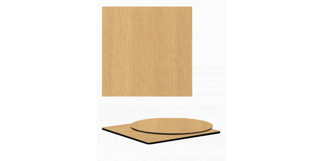 PA German oak színű HPL compact asztallap