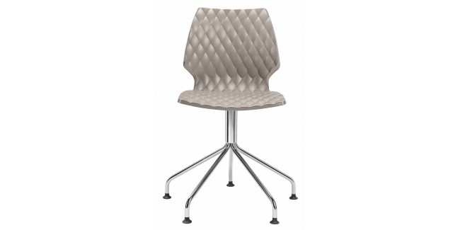 Műanyag design szék MO Uni II. fix vagy görgős műanyag forgószék