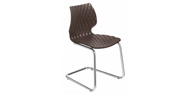 Műanyag design szék MO Uni II. fix vagy görgős műanyag tárgyaló szék