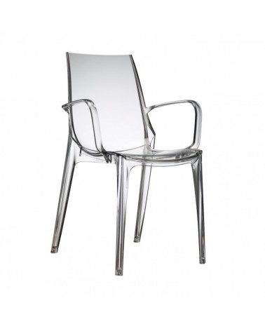 Szék SC Vanity karfás műanyag kültéri szék