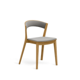 Paged Archer A-4801 szék tölgy vázzal, zöld kárpittal