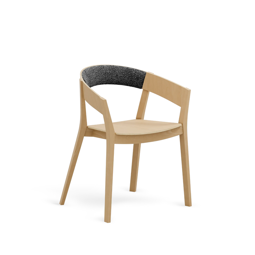 Paged Archer B-4801 karfás szék bükk vázzal, grafit háttámlával